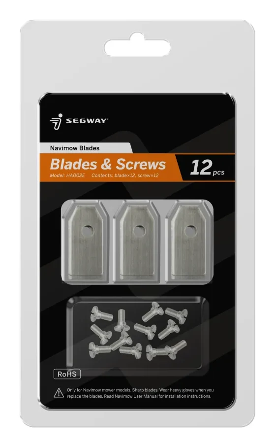 Lames de rechange officielles Segway Navimow (lot de 12)